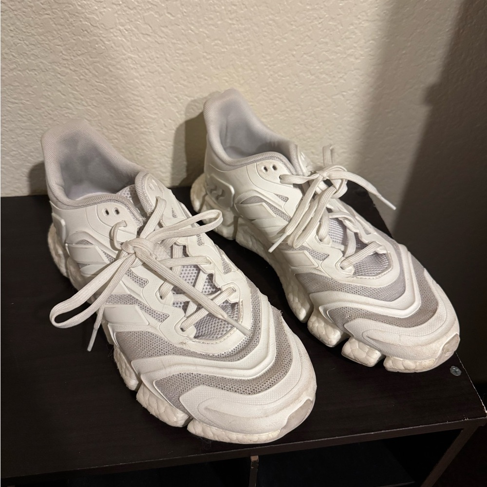 adidas White and Gray Sneakers